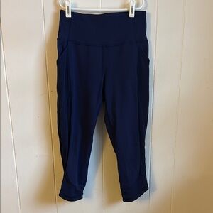 Lululemon Navy Cropped Leggings
